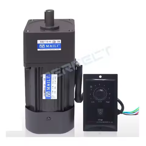 6RK180GU-CF 220V AC Geared Motors 180W Induction Small Machine 2.7/4.5/6.9/9/12.5/18/22/27/33/45/54/