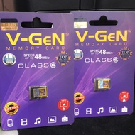 ORIGINAL VGEN memory micro sd 8GB class 6 speed up to 48mb/s