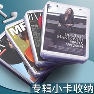 photocard holder 20 Transparent a4 Hard Rubber Case Hard Card Case Star Album Photocard b8 File Prot