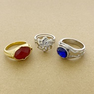 Lotr Vilya Nenya Narya Elrond Galadriel Gandalf Ring Elf Three Rings Hobbit Fashion Jewelry Fan - Ri