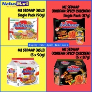 (SEDAP) Mi Sedaap/Mie Sedaap HALAL Instant Noodle (Goreng Asli/Korean Spicy Chicken)