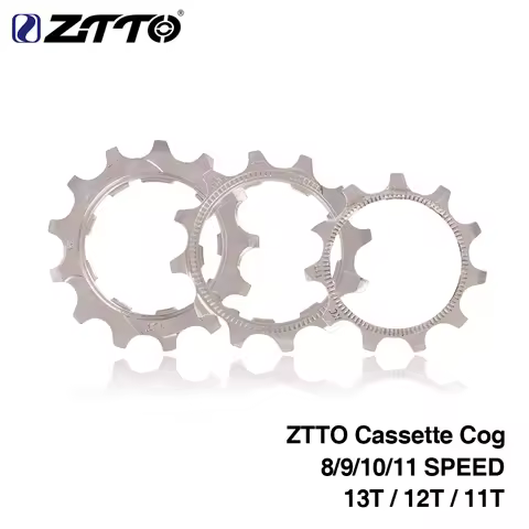 ZTTO Bicycle Cassette Cog Road Bike MTB 8 9 10 11 Speed 11T 12T 13T Freewheel Parts Silver For ZTTO 