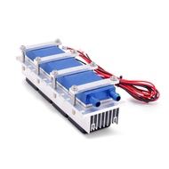 12VDC 30A Semiconductor Cooling System 288W Thermoelectric Peltier Refrigeration Cooler DIY Kit for Air Conditioning Fan Electrical Circuitry Parts