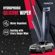 Kamatto Wiper Citroen C4 X C43 (2022-Present) Hydrophobic Silicone Water Repelling Coating