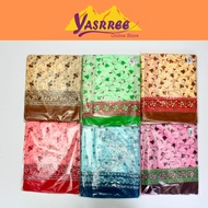 Kodi Saree – 100 % Polyester Kodi Indian Saree in 6 Vibrant Colours: Blue, Green, Red, Purple, Brown