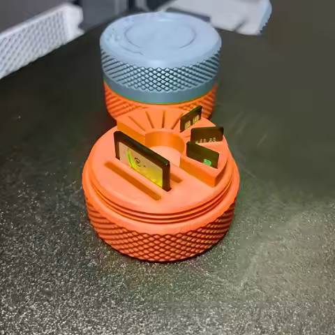 1Pc 13 Slots Memory Card Case Holder Organizer For TF Micro SD/SD Card 3D Printing Storage Card Box 