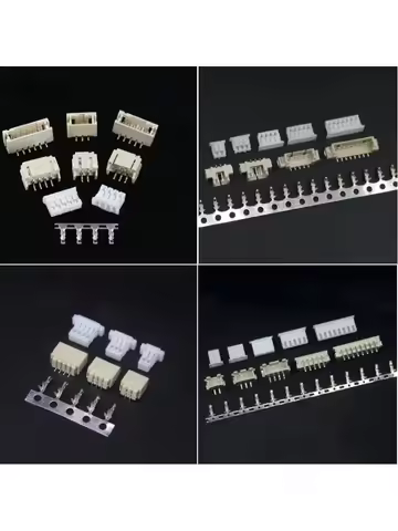 10sets SH/JST/ZH/PH/XH SH1.0 JST1.25 PH2.0 XH2.54 Horizontal / Vertical SMD Pin Header + Housing + T
