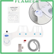 [Flameer] Bidet Attachment Applicable to Asia Australia with Flexible Hose Front Rear Wash Spare Parts for Toilet Seat for Female Washing