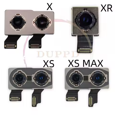 Tested Rear Camera For Iphone X XS Max XR SE 8 8P 7 7P 6 6S Plus Back Facing Main Camera Replacement