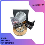 ALCON TA4+ (4POT) BRAKE KIT AGT SET FOR ALL CAR MODEL (CAR6849D09PE)