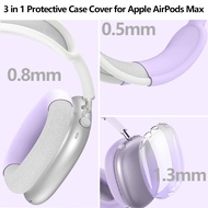 Ins Gradient Applicable Airpodsmax Headphone Shell Creative Transparent Soft Shell Headphone Protect
