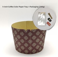 Lucas Panettone Christmas Bread Baking Cups Thickened Corrugated Paper Durable Heat Resistant Kitche