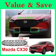 Mazda CX30 CX-30 2020 - 2026 Car Front Lower Grille Mesh Bumper Cover Decoration Body Bumper Number