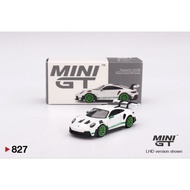1/64 Mini GT #827 Porsche 911 (992) GT3 RS Tribute to Carrera RS Package Static Display Scale Model