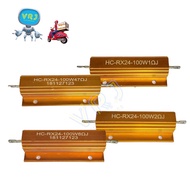 Rsync Aluminum Resistor 100W- 1E 2E 2.7E 4E 5E 6E 8E 10E 15E 22E 47E 50E 100E