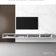 TV Wall Cabinet Hanging Modern Minimalist Living Room Hanging TV Cabinet Small Apartment TV Cabinet and Tea Table Combination