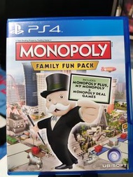 💖ps4大富翁💖MONOPOLY FAMILY FUN PACK下次最多四人也可以網上對戰適合一家大細朋友對戰.怎能錯過💖💖適合ps4 ps5主機使用💖唯一英文版本💖