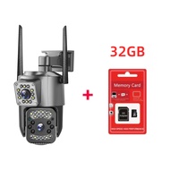 V360 PRO + V380 Pro WIFI 2.4 ความละเอียด 8 ล้านพิกเซล 4K (กล้อง2เลนส์) เป็นภาพสีทั้งกลางวันและกลางคื