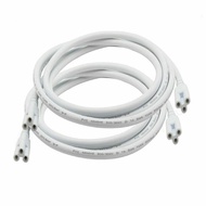 ERANPO 30-200cm T5 T8 Tube Connector Cable Wire Cord For Integrated LED Fluorescent Light Lamp