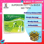 Superior Cotton Buds / Cotton Buds With Double Head [160 Tips]