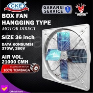 KIPAS BLOWER FAN 36" 3 PHASE GANTUNG HANGING BOX FAN