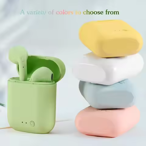 Wireless Bluetooth Heaphones Earbuds Stereo Noise Cancelling Bluetooth Headset Waterproof Sports Mus