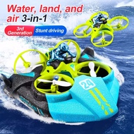 4DRC Mini RC Drone Altitude Hold Headless Mode 3 in 1 Sea Land Air Flight 2.4G Remote Control Quadco