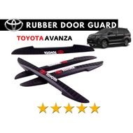 TOYOTA AVANZA Rubber door guard / Black rubber door guard / Car door guard / Car rubber