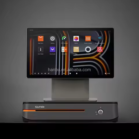 Sunmi Pos Cash Register Pos System Dual Screen Point of Sale System for Retail AA