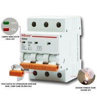 INSCOM 3P 32A 40A ELECTRIC MCB MINI CIRCUIT BREAKER 3 PHASE BM60 INSCOM