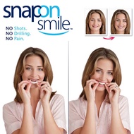 Snap On Smile Original atas bawah asli Kualitas Premium - Snap on smile gigi palsu 1 set