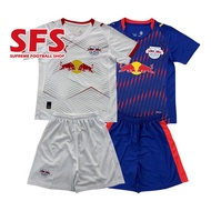 【SFS】 2025-26 Leipzig Jersey Football Soccer Jersey Kid and Adult  Kit（Top+shorts）