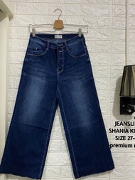 JS - BISA COD - CELANA JEANS WANITA SHANIA KULOT / CELANA JEANS WANITA  KULOT WARPATH / JL IMPORT SI