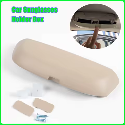 Car Sunglasses Glasses Case Holder Box For Bmw F10 1 2 3 4 5 7 Series X1 X3 X4 X5 X6 F30 F15 F16 F34