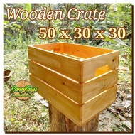 Wooden Crate 50x30x30 Wooden Crate Wooden storage box