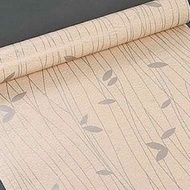 Brown Wave Leaf Wallpaper 7m to/d 8m x 45cm