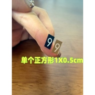 Number Stickers Letter Stickers 1cm Black Gold with Bottom Letter Number Stickers Stickers Small Num