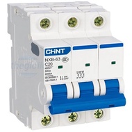 NXB-63 3P C20 6kA Aptomat MCB CHiNT 3 Pole 20A