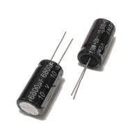 10V6800uf Volume 13x25mm Aluminum Electrolytic Capacitor  10v 10WV 10VDC 6800uf 6800MF 6800MFD 10000uf 100uf 220uf 330uf 470uf