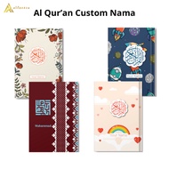 Alfareza - Variation 2 Al-Quran A6 Non-Translated/ A6 Tilawah Custom Name A6 Size Al-Quran Cover Cus