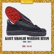 WB-8 KASUT SEKOLAH TALI WARRIOR HITAM