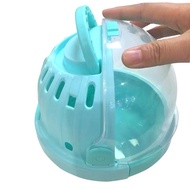 Hamster Outer Cage Portable Portable Hamster Cage Hamster Supplies Water Bottle Hamster House Supplies/Hamster Cage UFO Portable Outing Small House