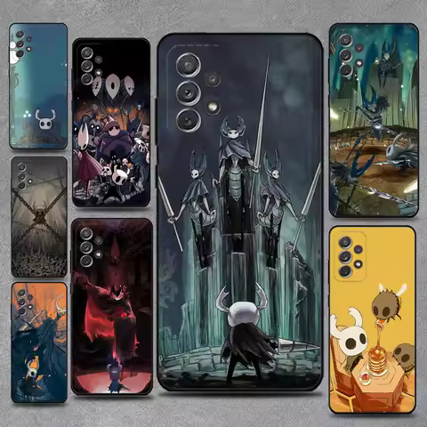 Game H-Hollow K-Knight Phone Case For Samsung S25,S24,S21,S22,S23,S30,Ultra,S20,Plus,Fe,Lite,Note,10