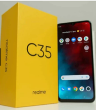 Realme C35 Original Cellphone 16GB+512GB 6.7inch Mobile Phone Full Screen Android Smartphone
