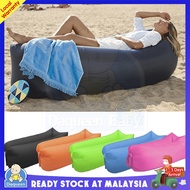 Inflatable Bag Outdoor Portable Lounger Air Lazy Sleeping Sleep Bed Lazy bag Beach Sofa  充气沙发| DaQueen