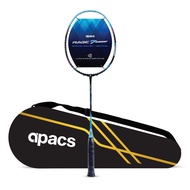 Apacs Rage 7 Speed (Unstrung) | Max Tension : 35 lbs | Light Weight Badminton Racket Made of Japanes