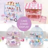 [SG Seller] Designs Cake & Cupcake Stand Disposable Display Stand