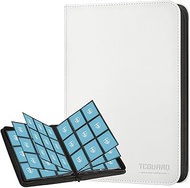 TCGUARD Trading Card Album for up to 540, 9 Side Scrapbook Zip Binder for Trading Cards, MTG Cards B