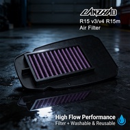 Washable Air Filter for Yamaha R15 v3 v4 R15m High Flow Engine Racing Filter