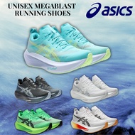 ASICS MEGABLAST Running Shoes Official Store Limited Unisex BLACK/WHITE 001 Size 23.0 cm